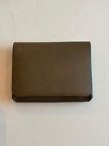 mini wallet カーキ
